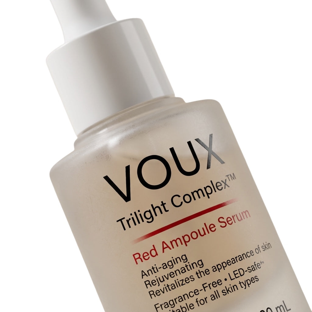 VOUX Trilight Complex™ - Red Ampoule Serum - Rejuvenation + Renewal