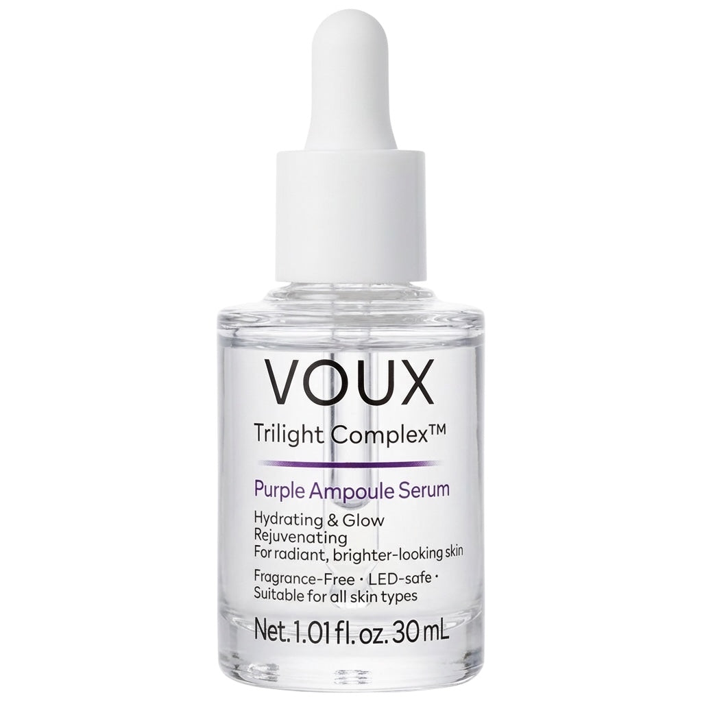 VOUX Trilight Complex™ - Purple Ampoule Serum - Hydration + Glow